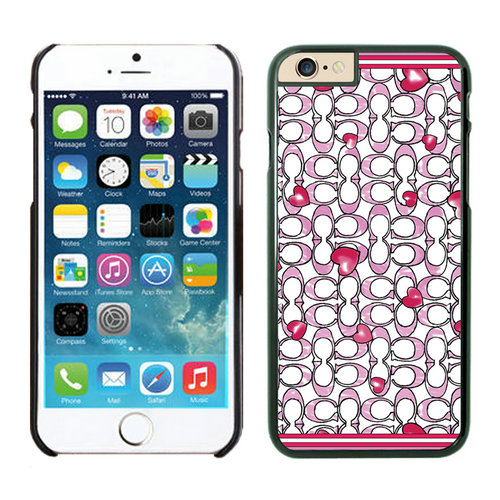 Coach Love Logo Pink iPhone 6 Cases EZJ - Click Image to Close